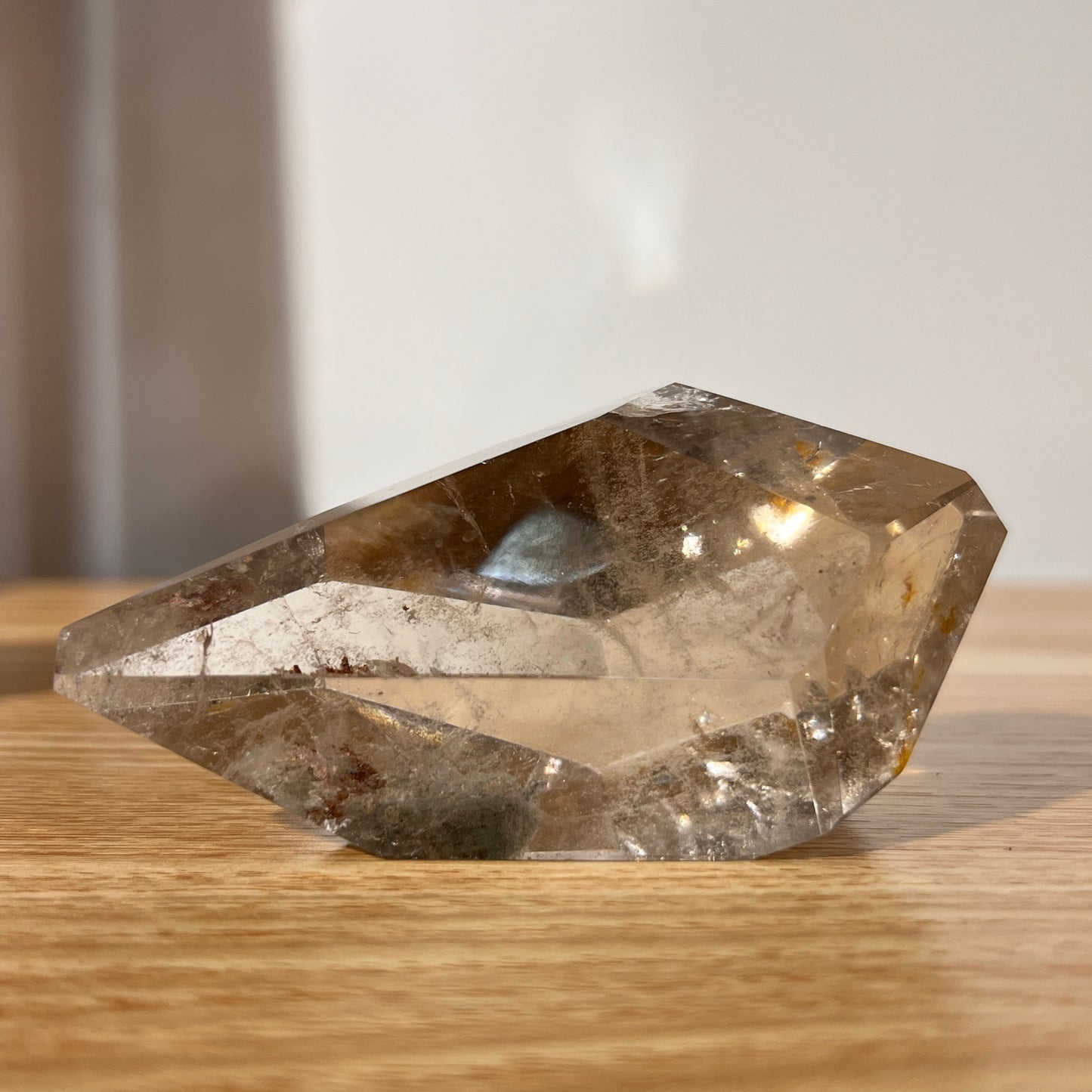 Red Green Phantom Quartz Freeform - 90 Gram
