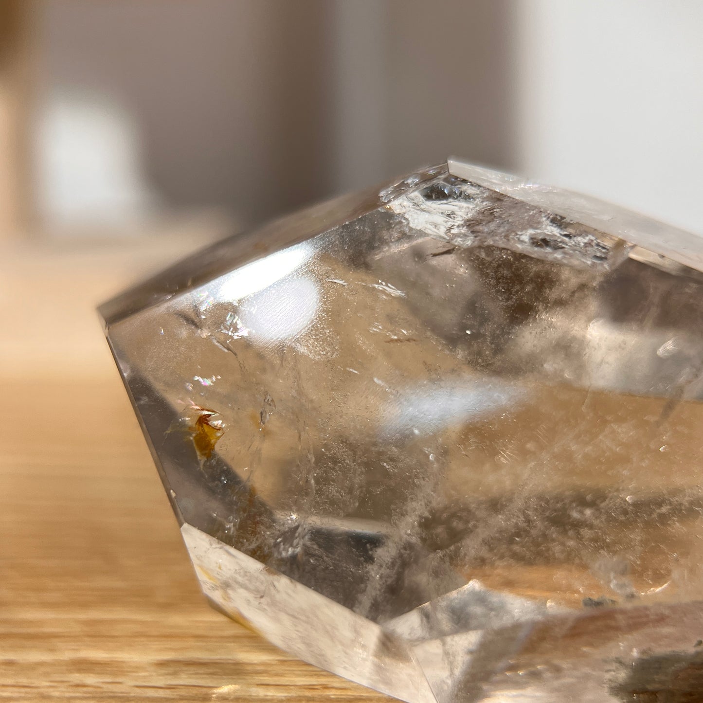 Red Green Phantom Quartz Freeform - 90 Gram