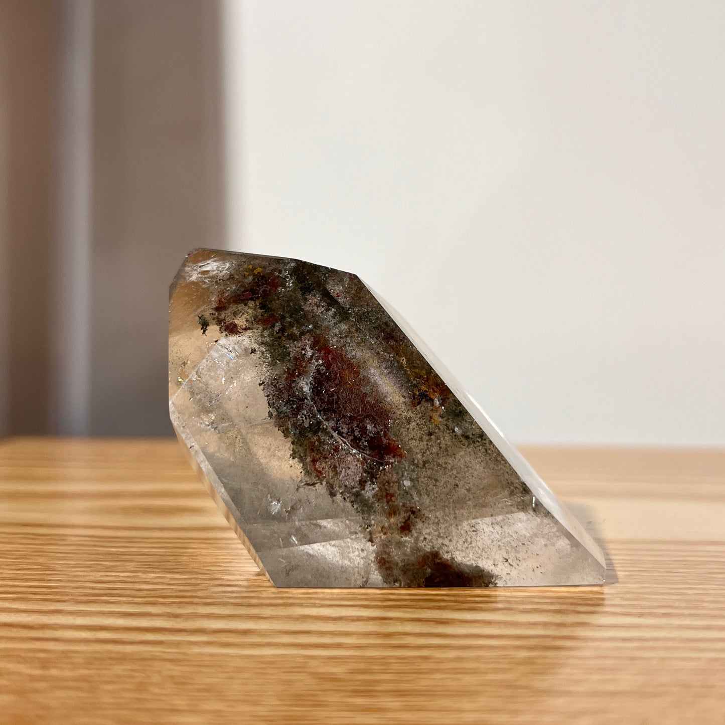 Red Green Phantom Quartz Freeform - 70 Gram