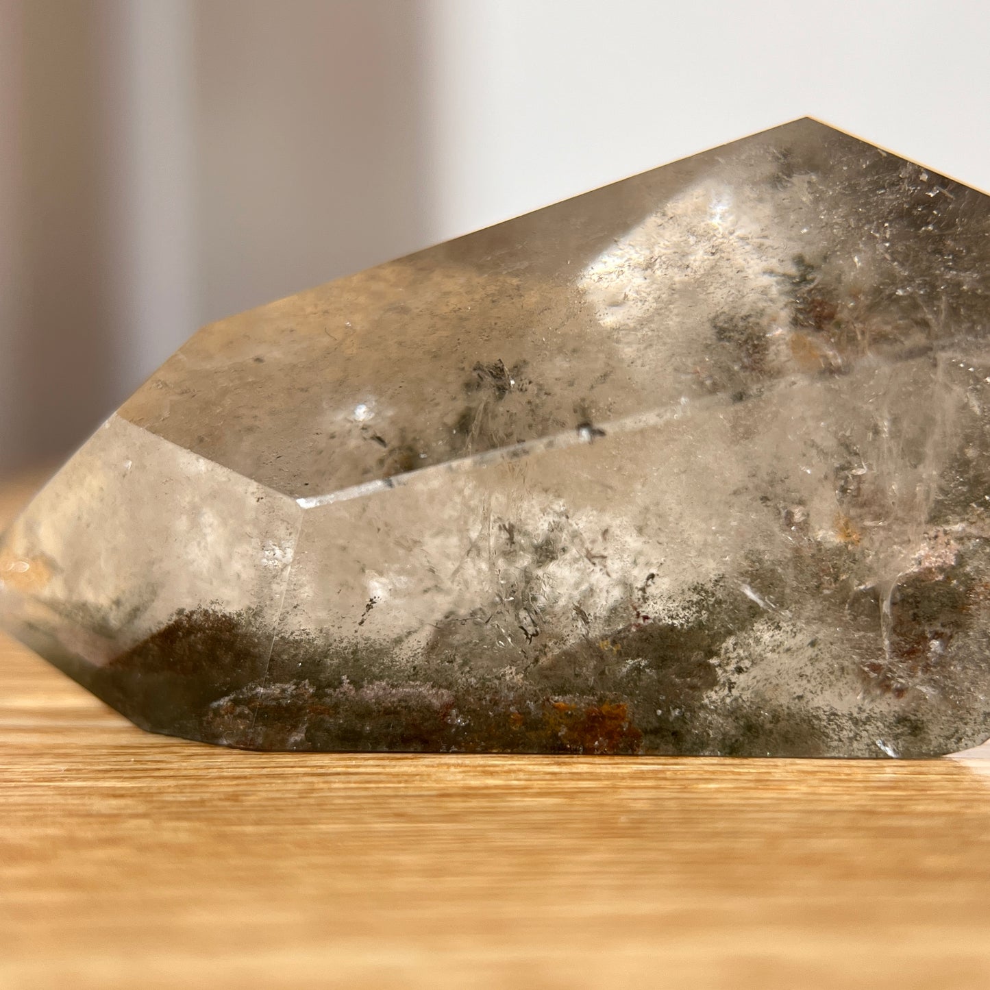 Red Green Phantom Quartz Freeform - 70 Gram