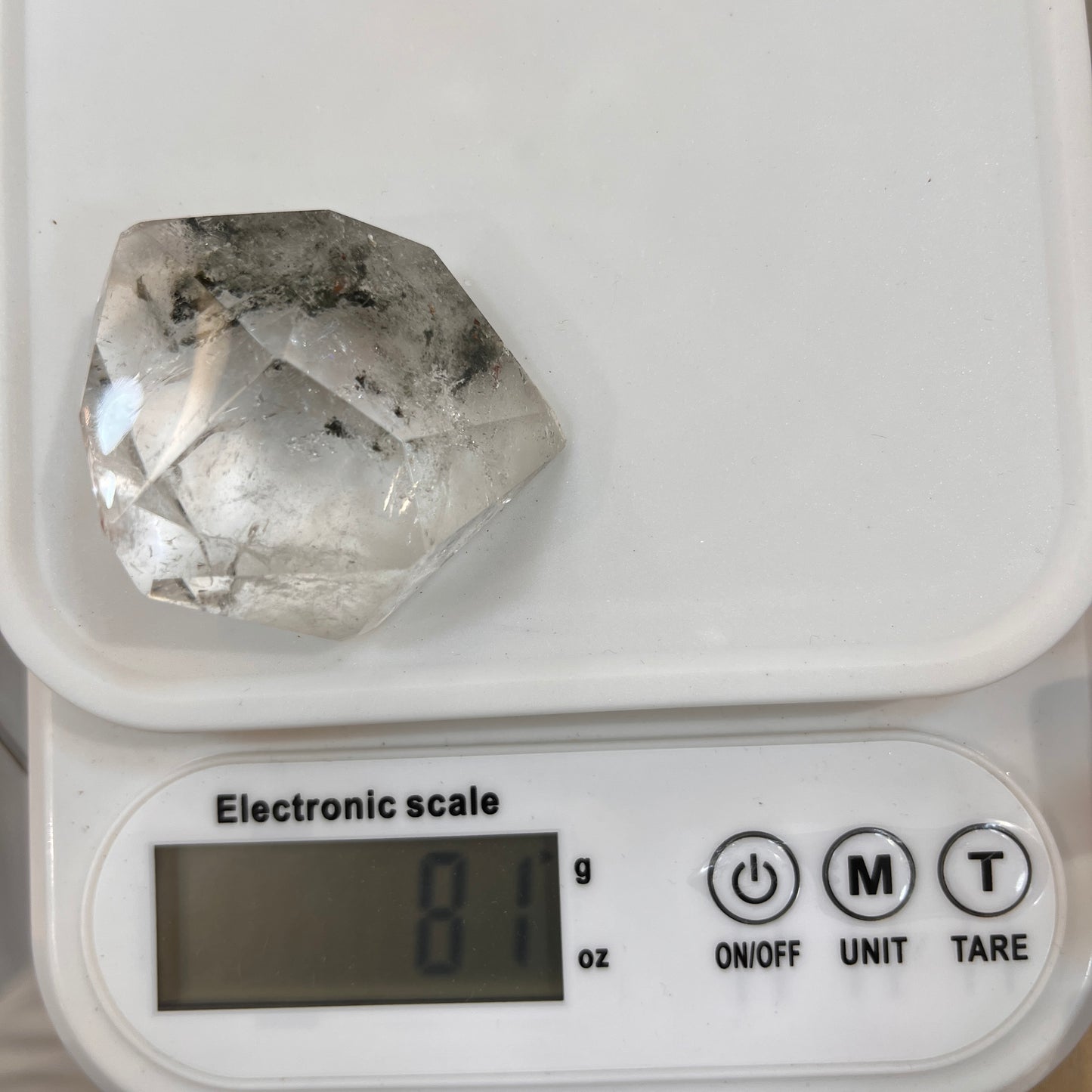 Green Phantom Quartz Freeform - 80 Gram