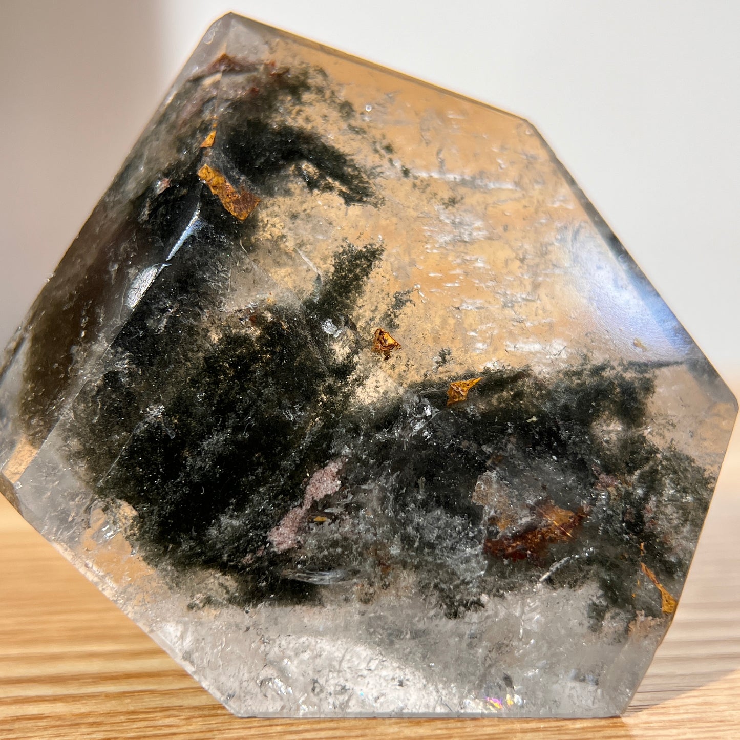 Rainbow Garden Phantom Quartz Freeform - 70 Gram