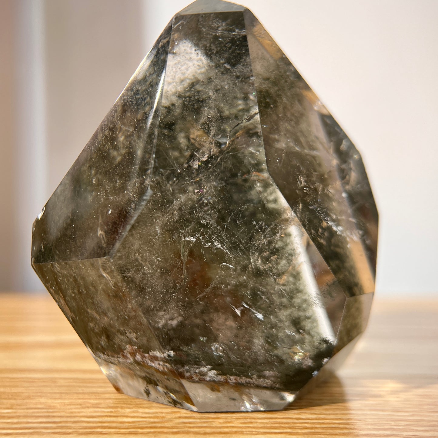 Rainbow Garden Phantom Quartz Freeform - 210 Gram