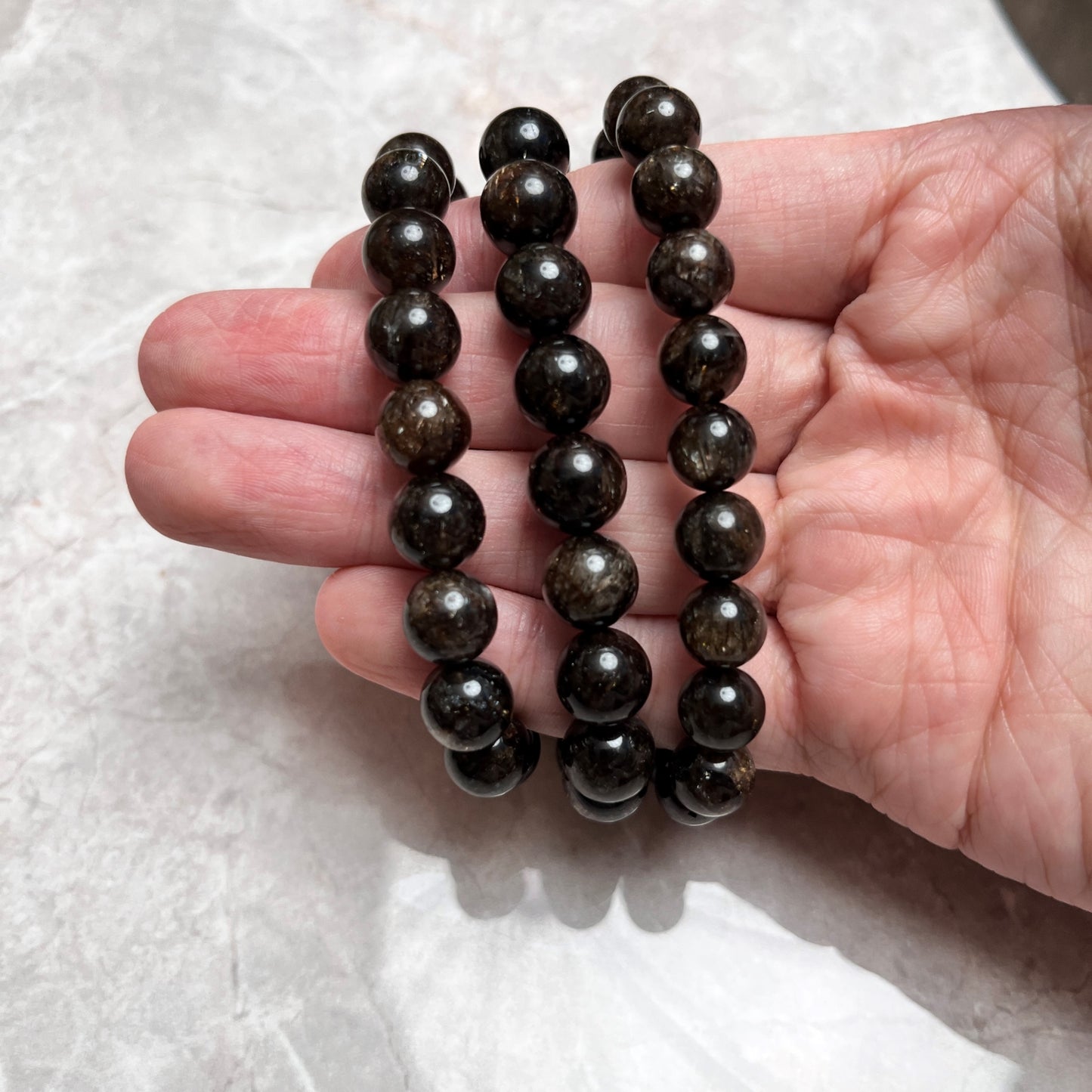 Brazilian Firework Super Seven Crystal Beaded Bracelet - AA Grade