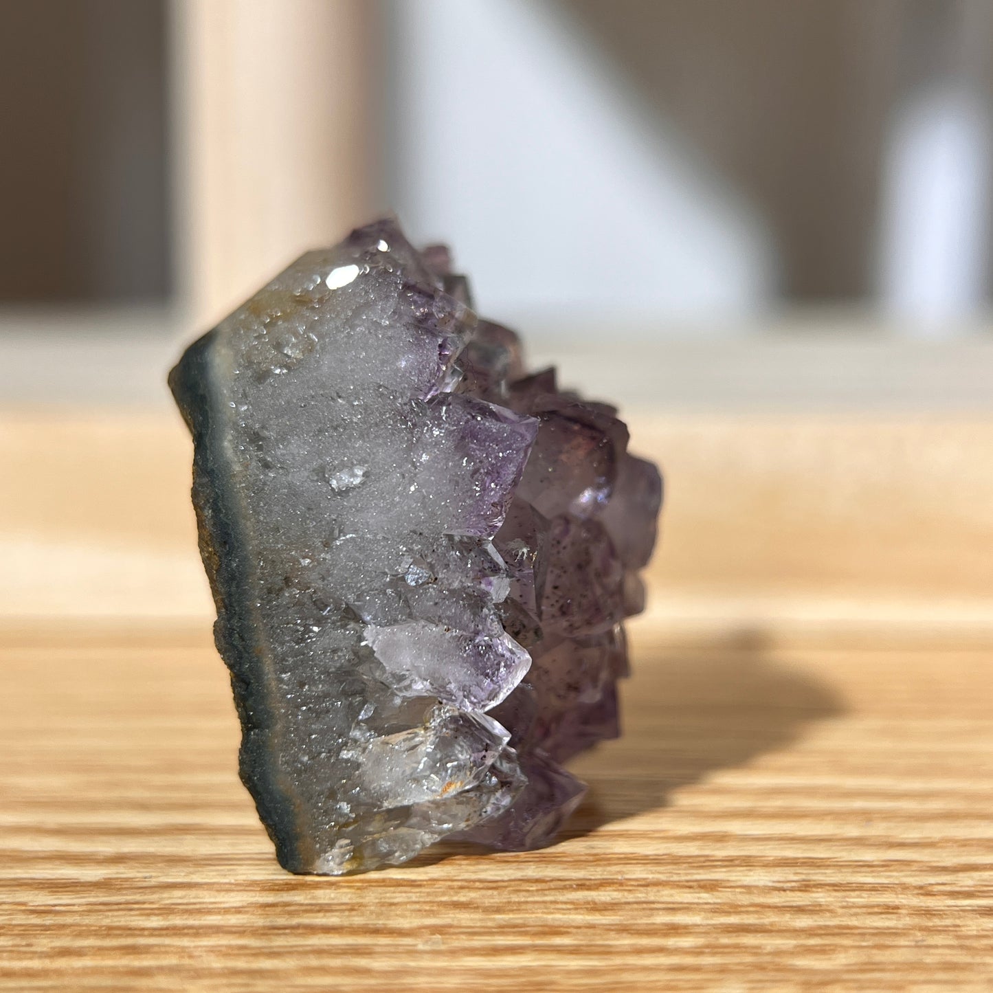 Brazilian Grey Amethyst Crystal Cluster - AA Grade - 17-39g - Collection 18