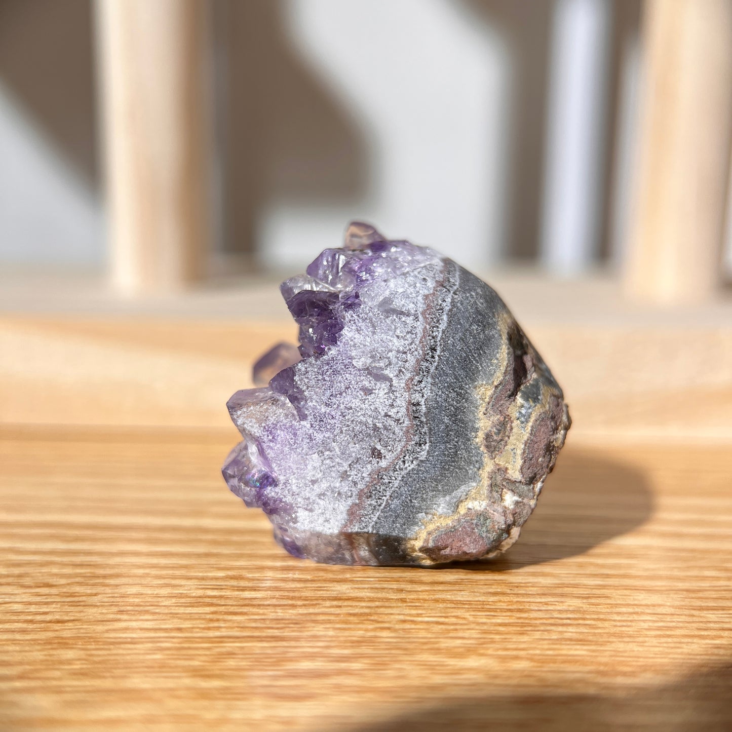 Brazilian Grey Amethyst Crystal Cluster - AA Grade - 17-39g - Collection 15