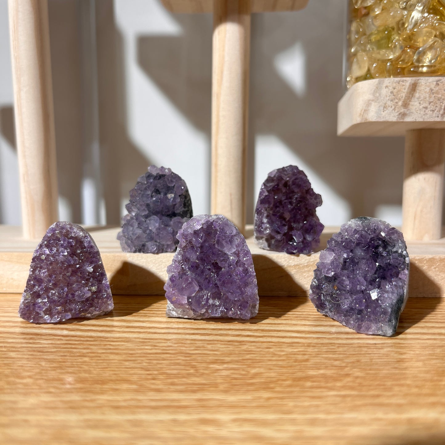 Brazilian Grey Amethyst Crystal Cluster - AA Grade - 17-39g - Collection 14