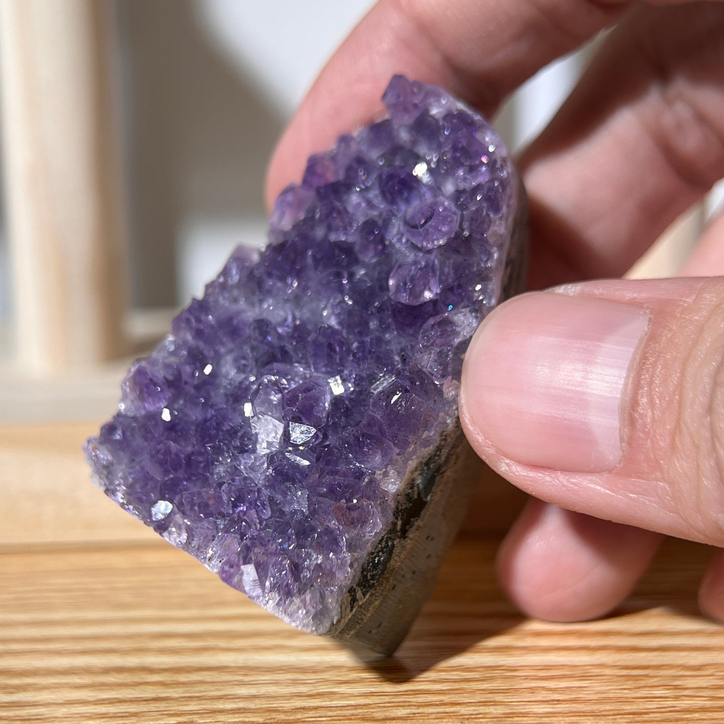 Harmonious Energy Starter Kit | Amethyst Crystal Cluster | Clear Quartz Tower | Rose Quartz Heart Shape Tumbled Stone