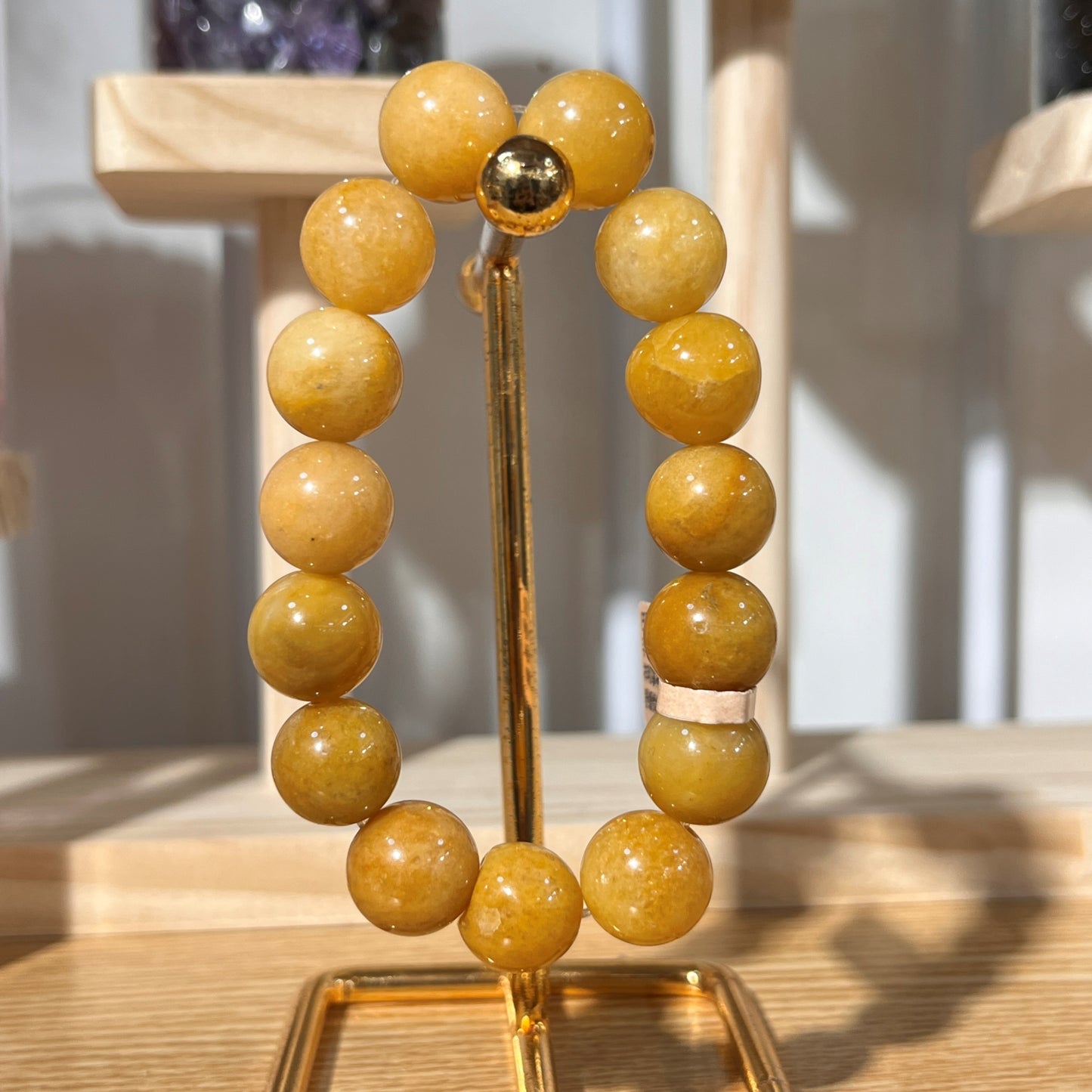 Brazilian Topaz Crystal Beaded Bracelet