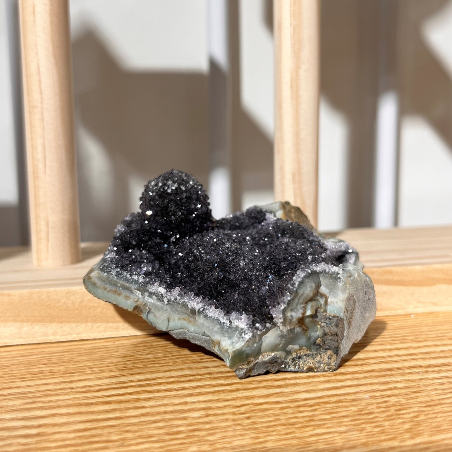 Black Amethyst Cluster 110g