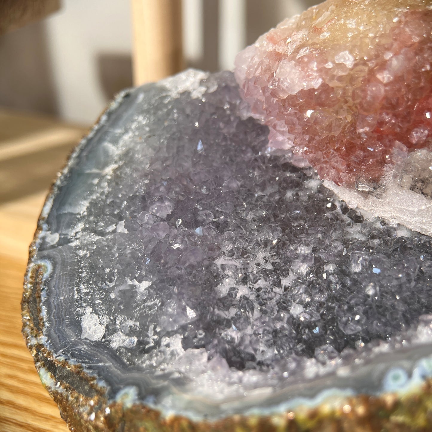 Super Seven Quartz Cluster - 1kg