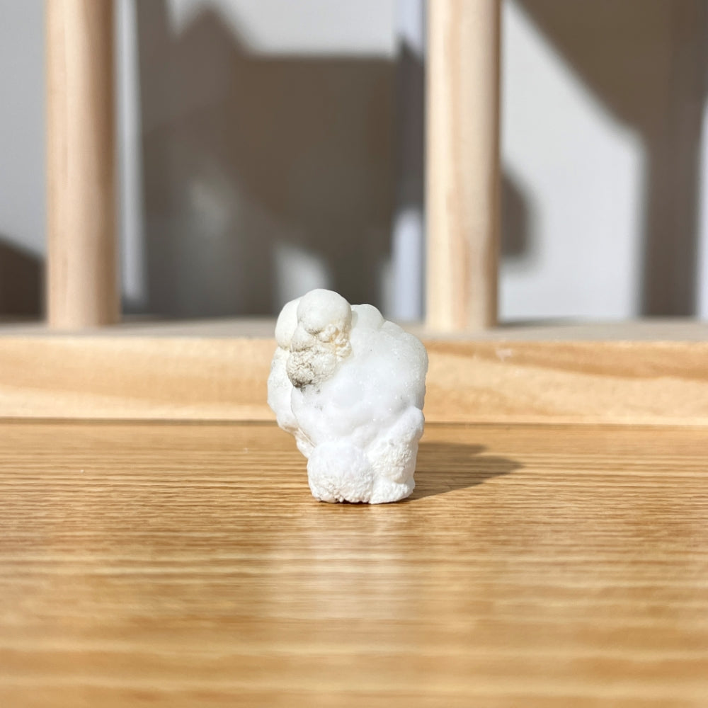 Hydrozincite Specimen | Crystals Formed | "The 2 Friends" 10g