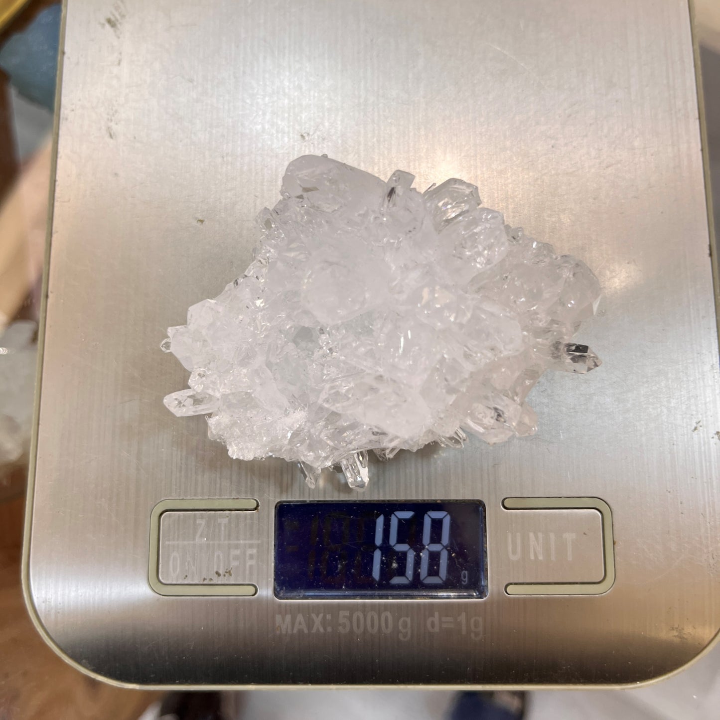 Clear Quartz Cluster 158g