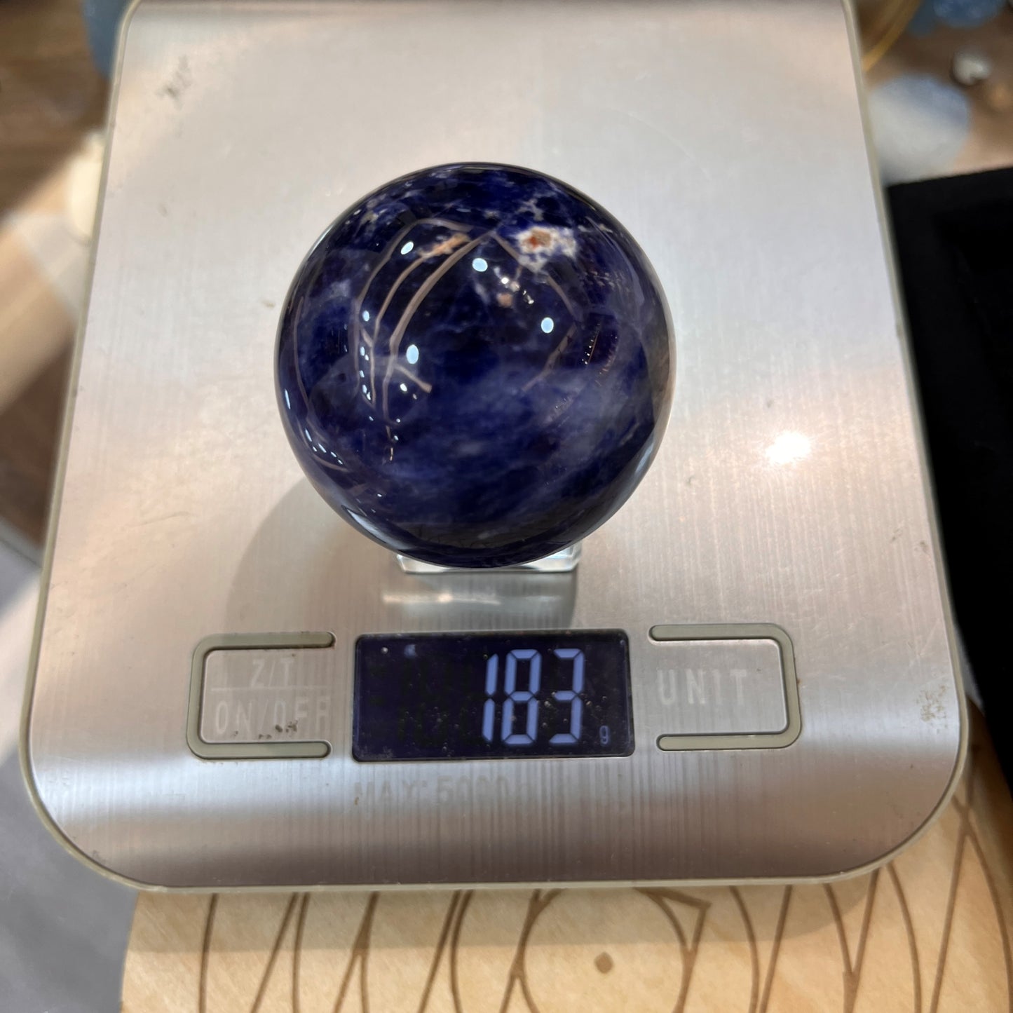 Brazilian Lapis Lazuli Crystal Sphere