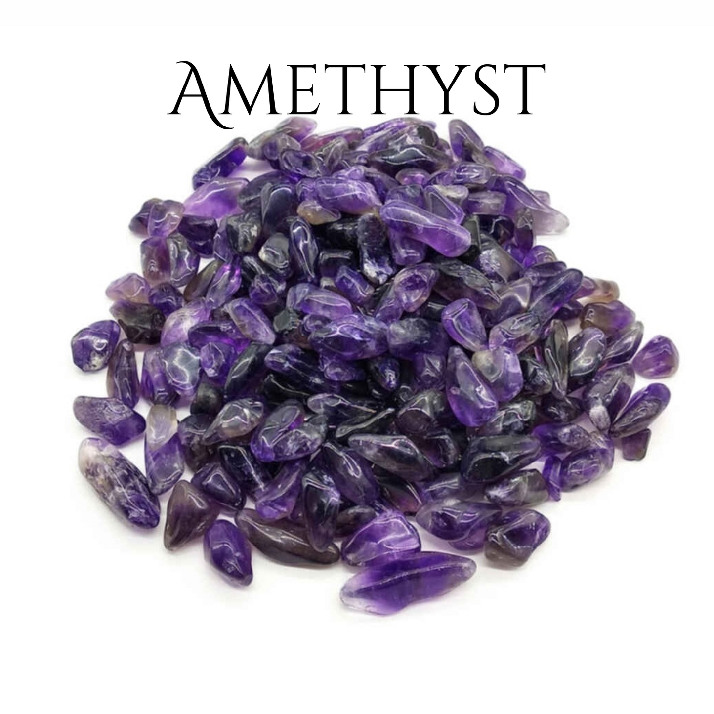 Natural Crystal Gravel 100g with Velvet Pouch - Polished Crystal to Carry With You Daily