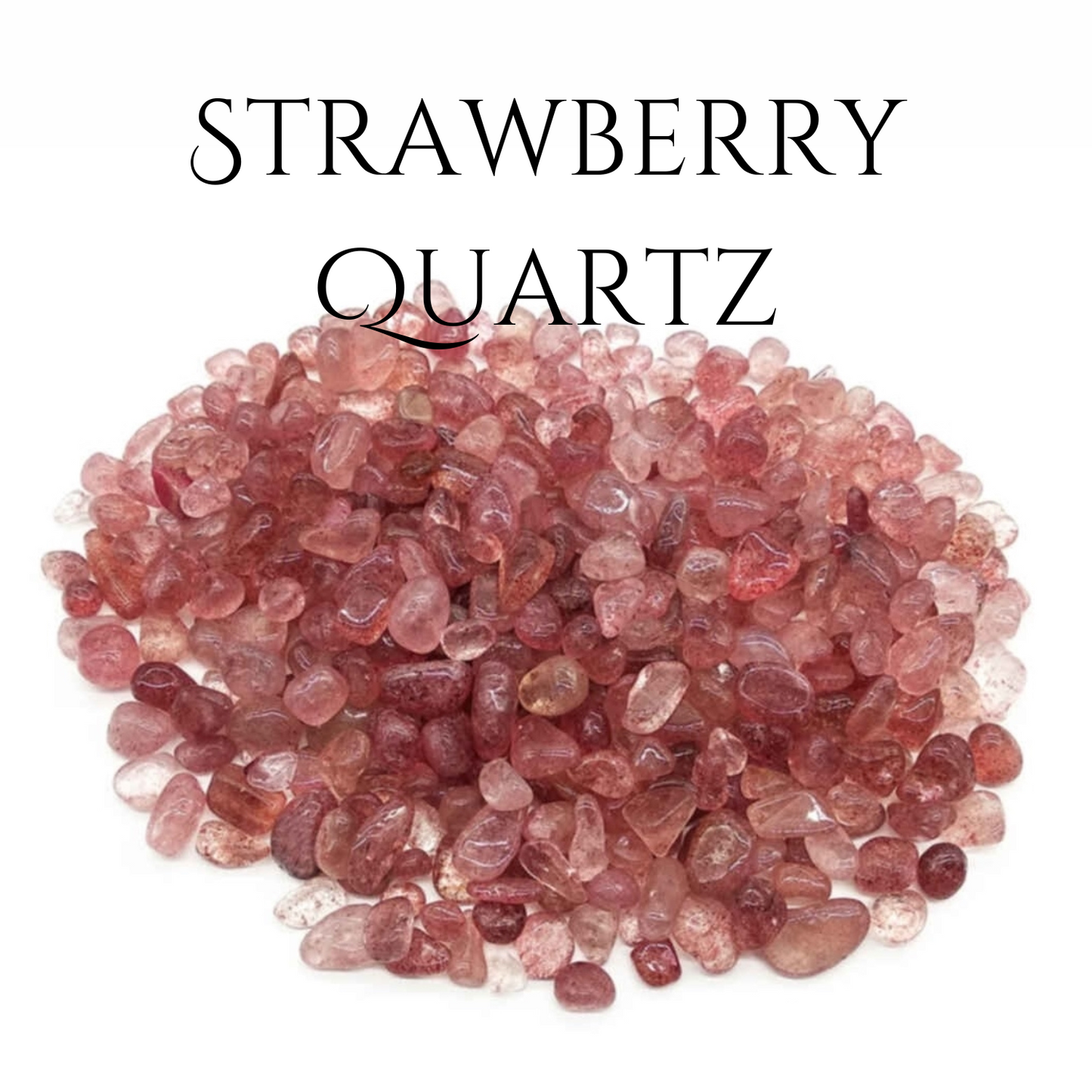 Natural Crystal Gravel 100g with Velvet Pouch - Polished Crystal to Carry With You Daily