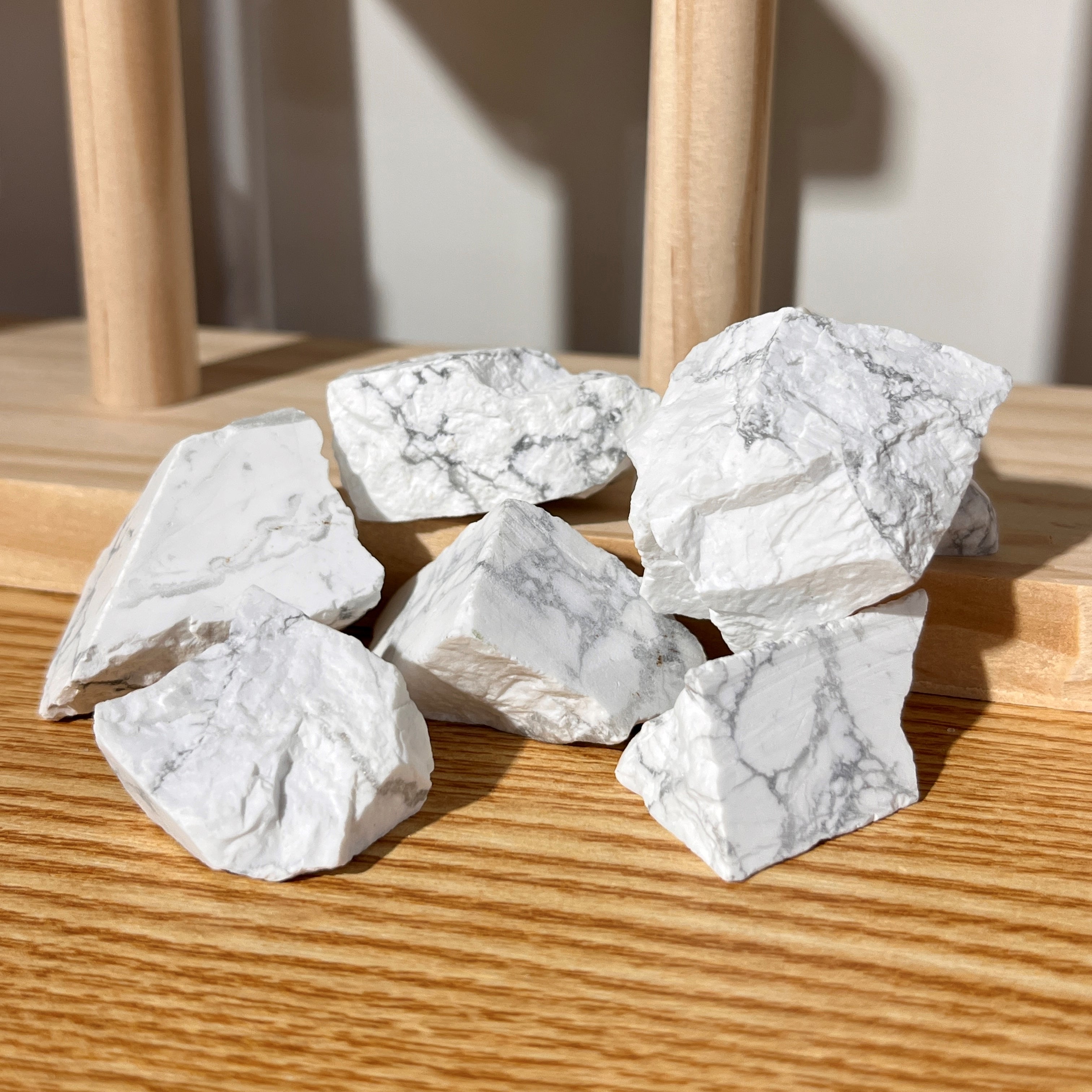 Howlite Rough Stone – Rare Rocks