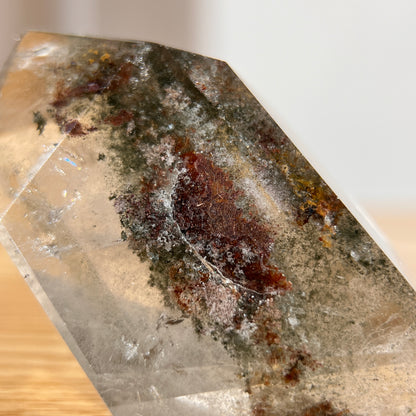 Red Green Phantom Quartz Freeform - 70 Gram