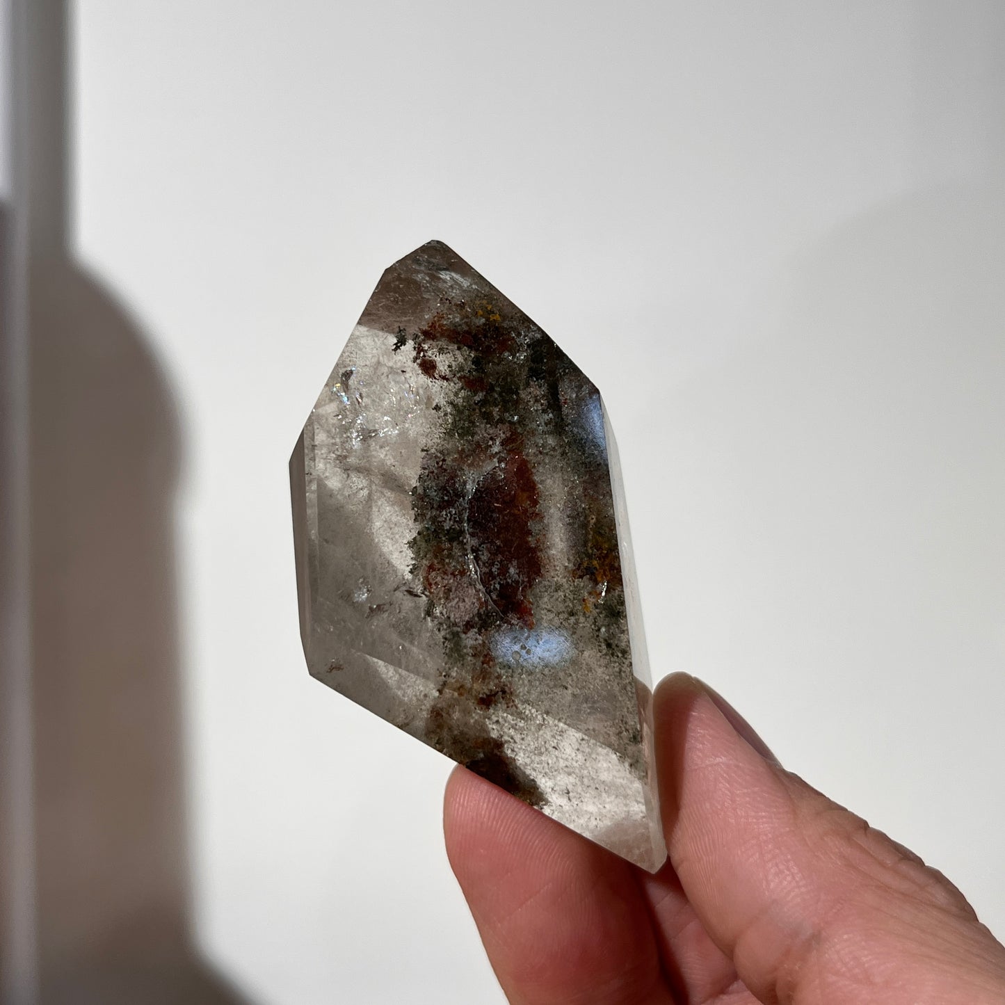 Red Green Phantom Quartz Freeform - 70 Gram
