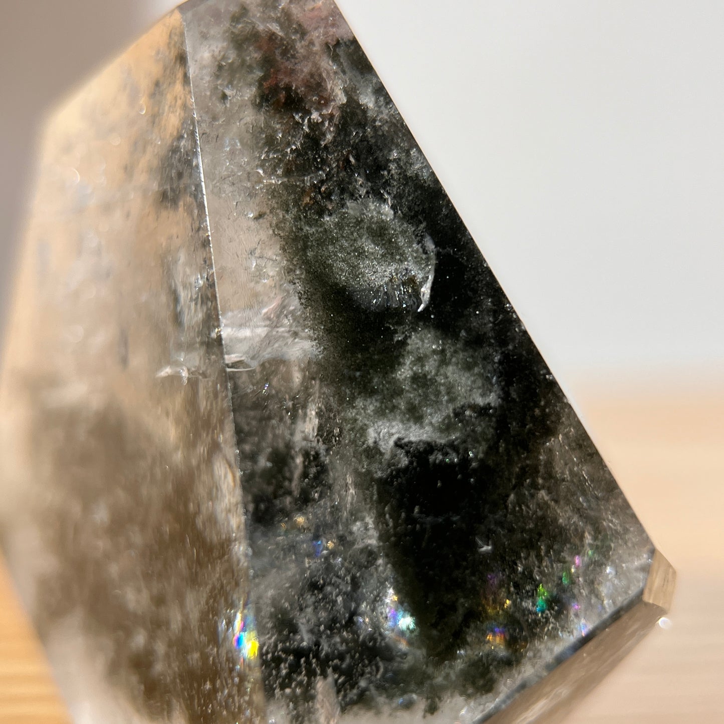 Rainbow Garden Phantom Quartz Freeform - 70 Gram