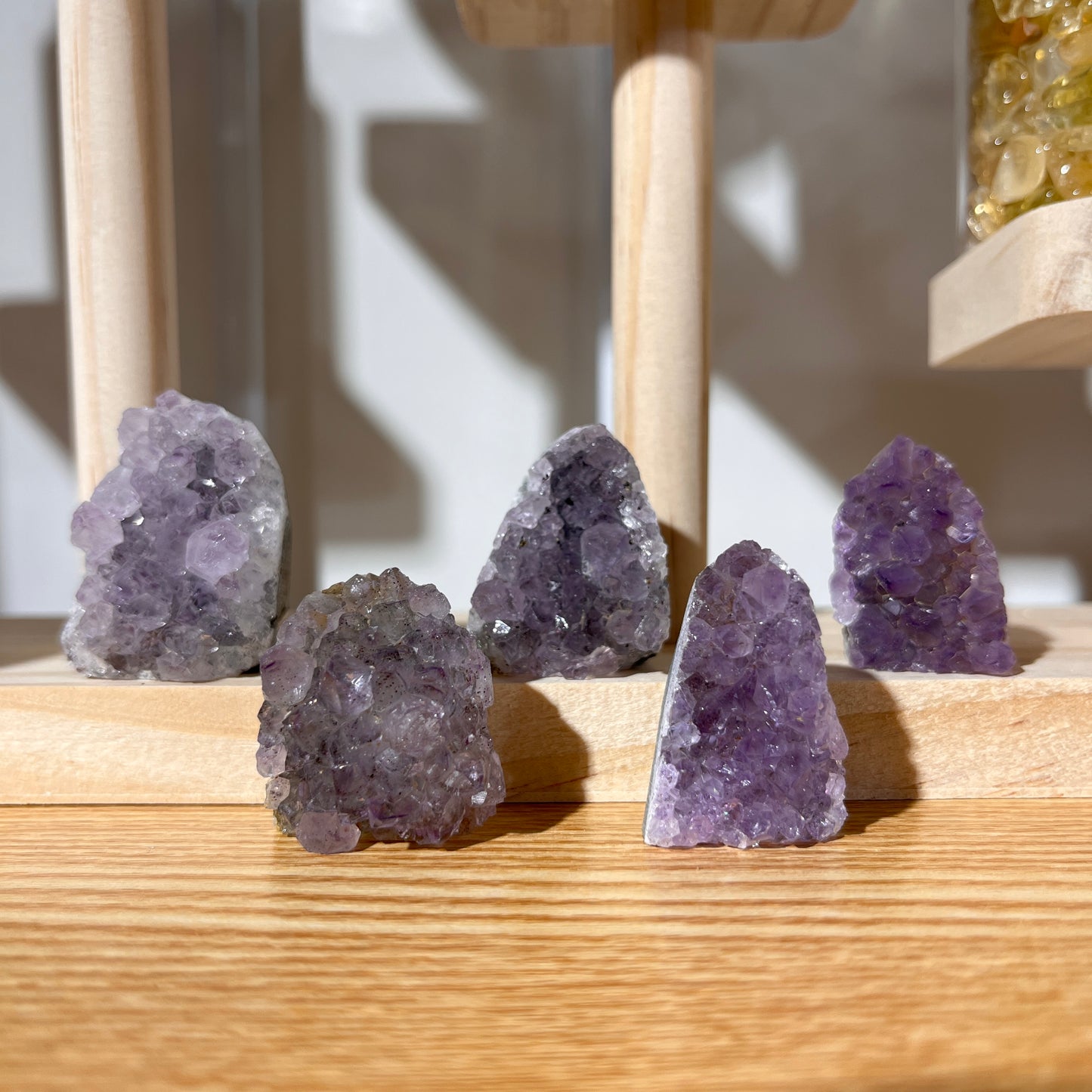 Brazilian Grey Amethyst Crystal Cluster - AA Grade - 17-39g - Collection 18
