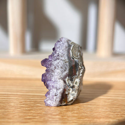 Brazilian Grey Amethyst Crystal Cluster - AA Grade - 17-39g - Collection 16