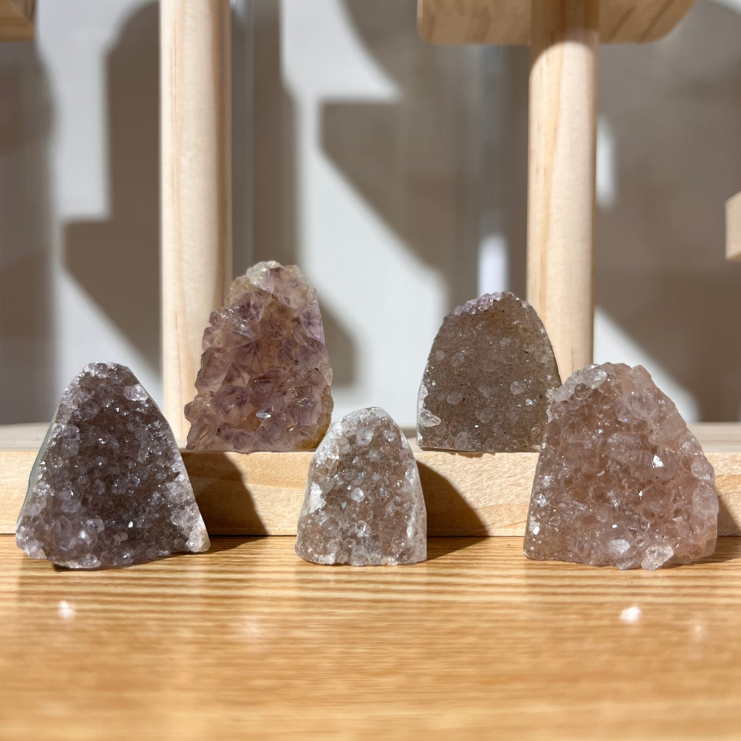 Brazilian Grey Amethyst Crystal Cluster - AA Grade - 17-39g - Collection 4