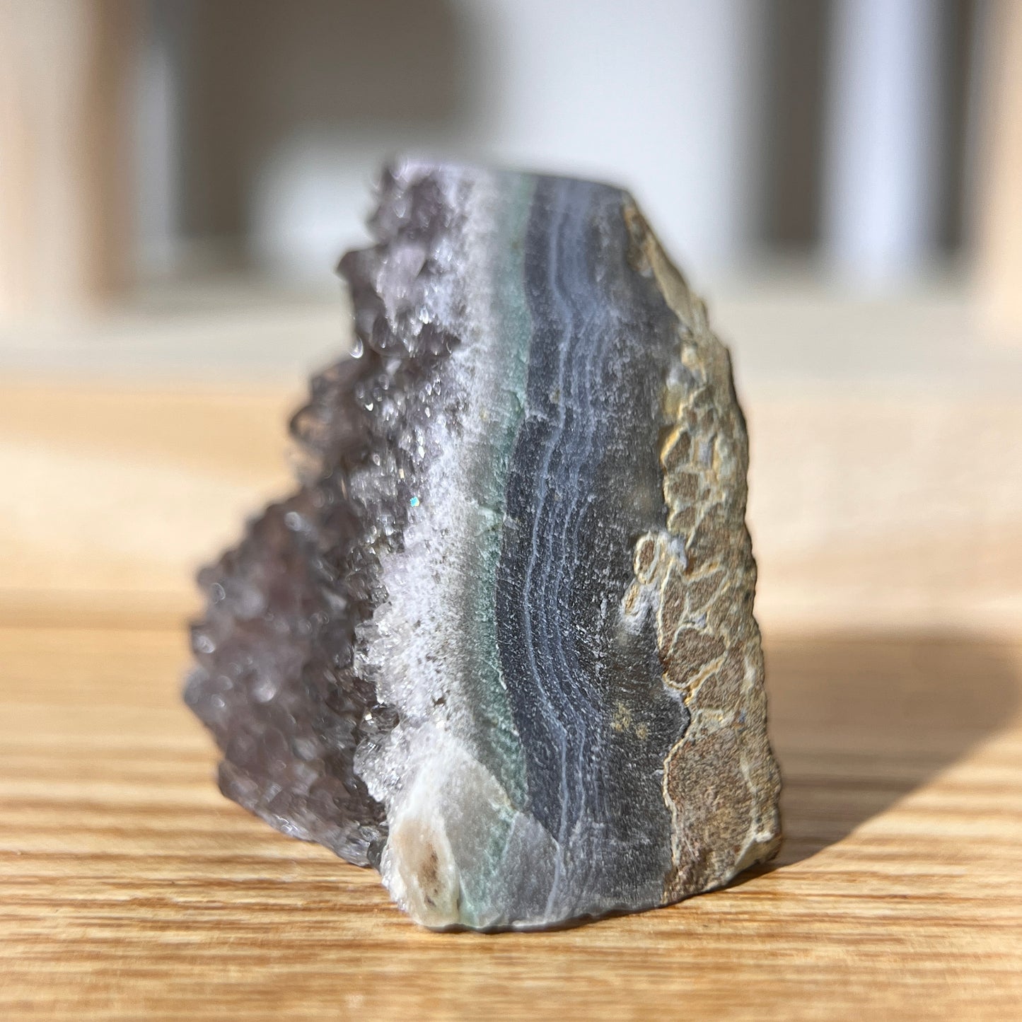 Brazilian Grey Amethyst Crystal Cluster - AA Grade - 17-39g - Collection 4