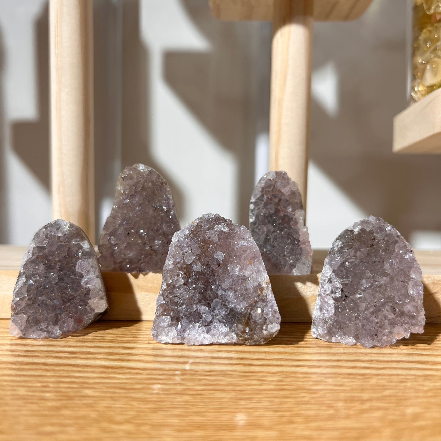 Brazilian Grey Amethyst Crystal Cluster - AA Grade - 17-39g - Collection 3