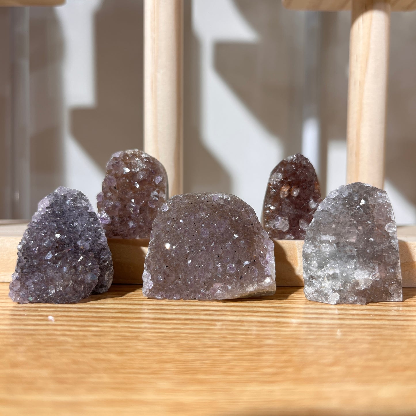 Brazilian Grey Amethyst Crystal Cluster - AA Grade - 17-39g - Collection 2