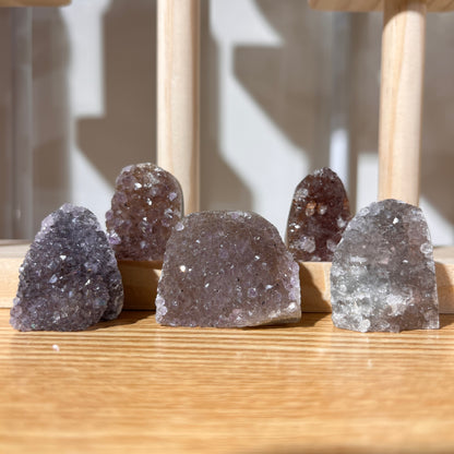 Brazilian Grey Amethyst Crystal Cluster - AA Grade - 17-39g - Collection 2