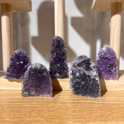 Brazilian Grey Amethyst Crystal Cluster - AA Grade - 17-39g - Collection 1