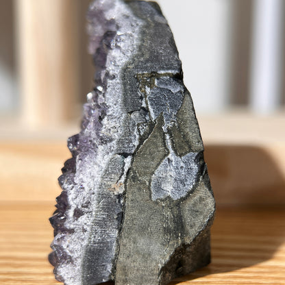 Brazilian Grey Amethyst Crystal Cluster - AA Grade - 17-39g - Collection 1