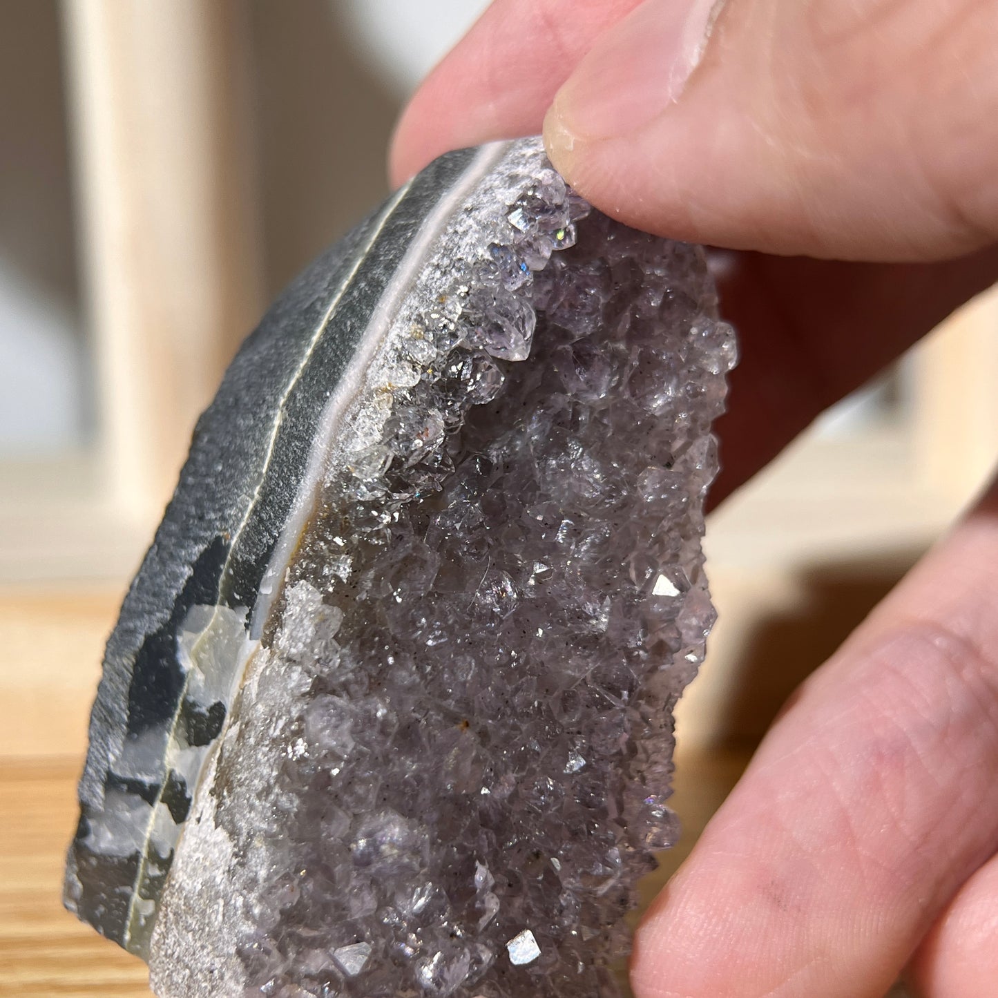 Brazilian Grey Amethyst Crystal Cluster - AA Grade - 35-60g - Collection 7