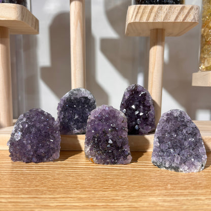 Brazilian Grey Amethyst Crystal Cluster - AA Grade - 61-80g - Collection 5