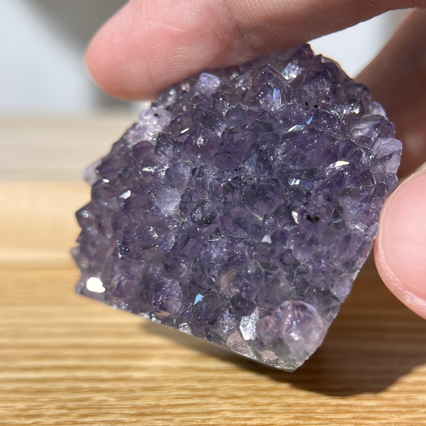 Brazilian Grey Amethyst Crystal Cluster - AA Grade - 61-80g - Collection 5