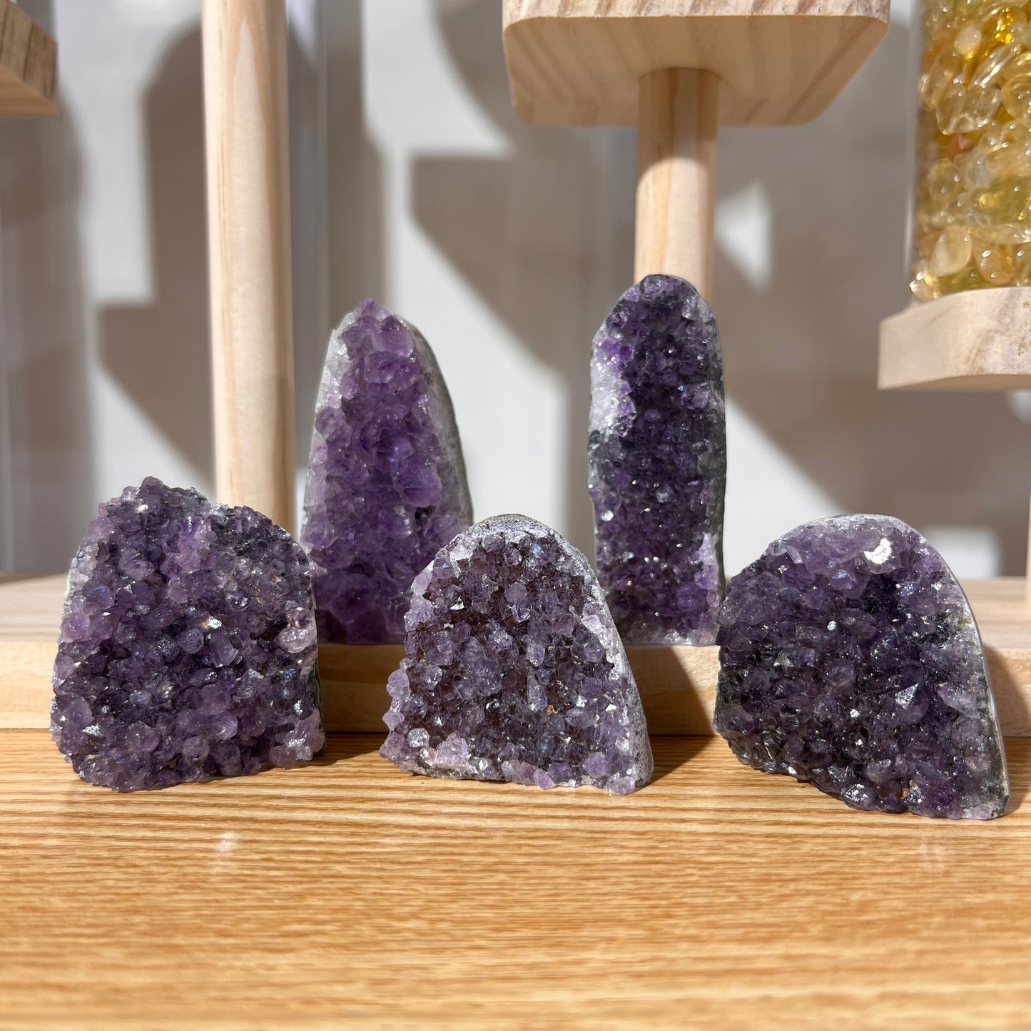 Brazilian Grey Amethyst Crystal Cluster - AA Grade - 61-80g - Collection 4