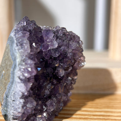 Brazilian Grey Amethyst Crystal Cluster - AA Grade - 61-80g - Collection 4