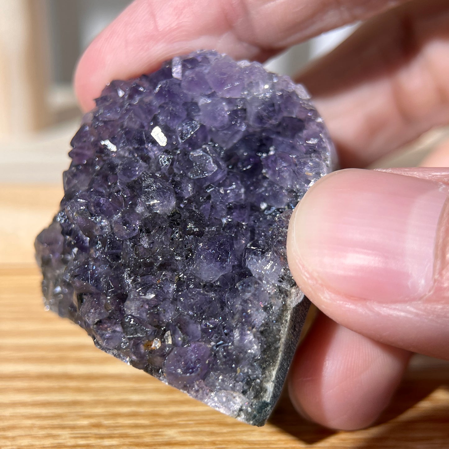 Brazilian Grey Amethyst Crystal Cluster - AA Grade - 61-80g - Collection 4