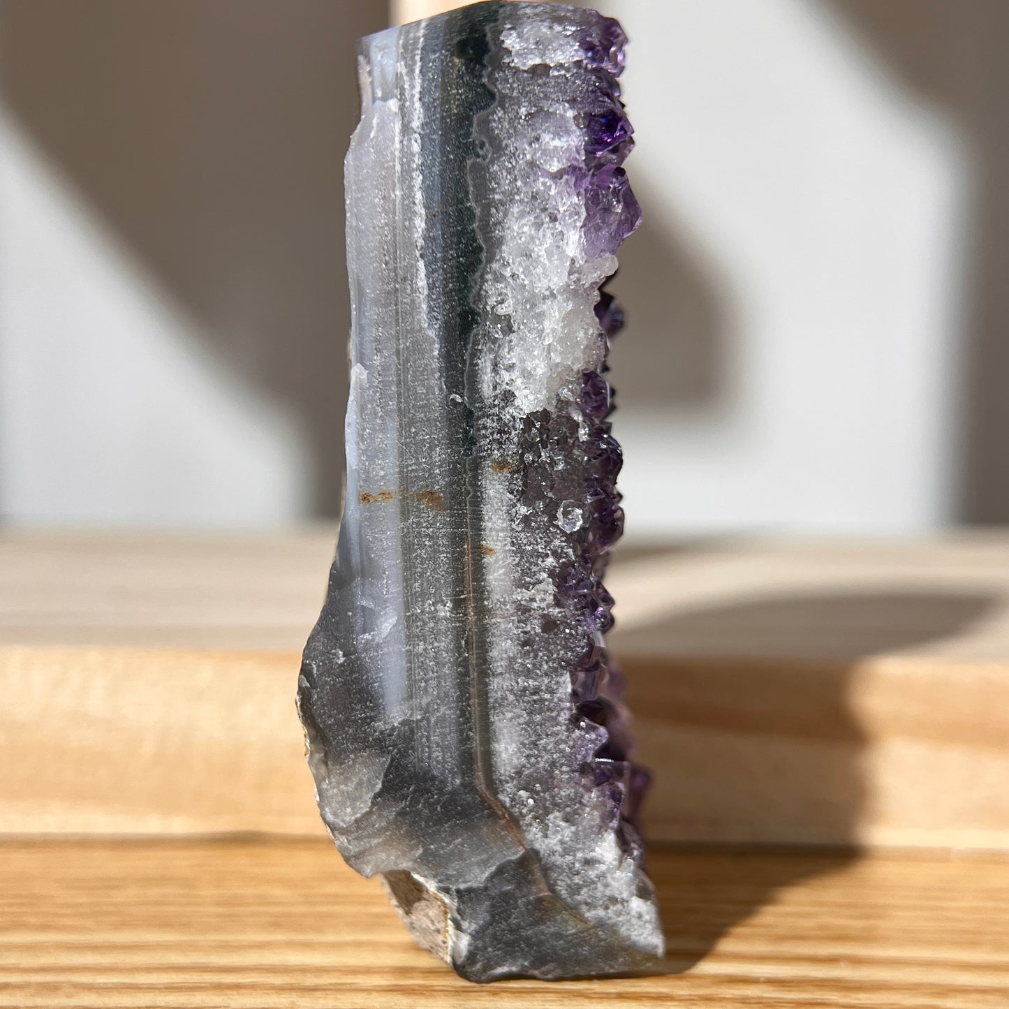 Brazilian Grey Amethyst Crystal Cluster - AA Grade - 61-80g - Collection 4