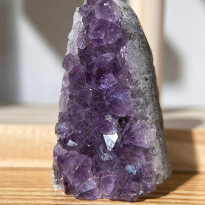 Brazilian Grey Amethyst Crystal Cluster - AA Grade - 61-80g - Collection 4