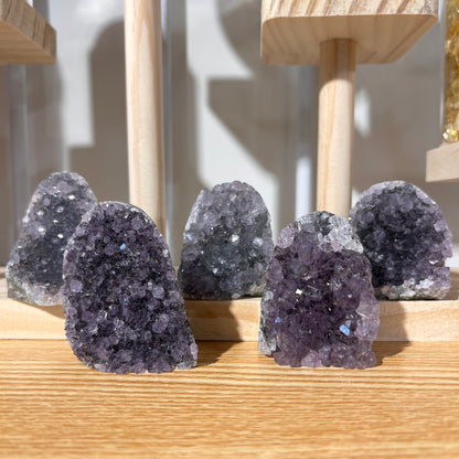 Brazilian Grey Amethyst Crystal Cluster - AA Grade - 61-80g - Collection 3