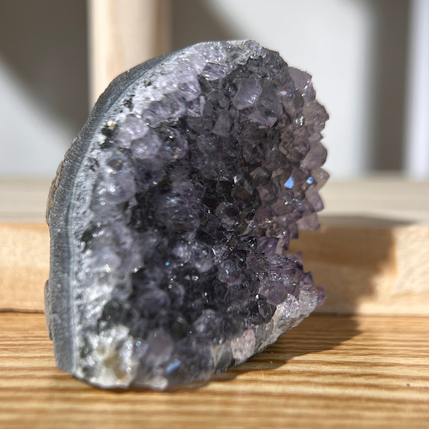 Brazilian Grey Amethyst Crystal Cluster - AA Grade - 61-80g - Collection 3