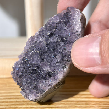 Brazilian Grey Amethyst Crystal Cluster - AA Grade - 61-80g - Collection 1