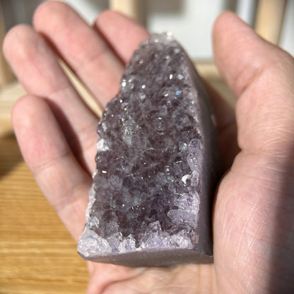 Brazilian Grey Amethyst Crystal Cluster - AA Grade - 85g -110g