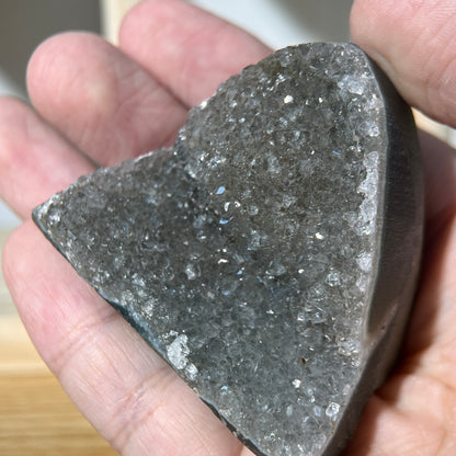 Brazilian Grey Amethyst Crystal Cluster - AA Grade - 85g -110g