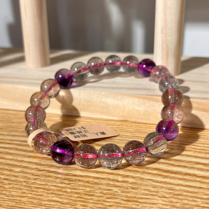 Brazilian Super Seven Crystal Beaded Bracelet