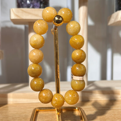 Brazilian Topaz Crystal Beaded Bracelet