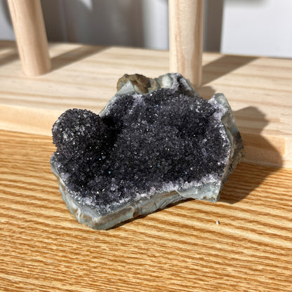 Black Amethyst Cluster 110g