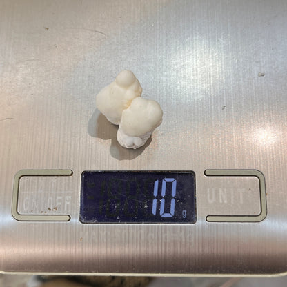 Hydrozincite Specimen | Crystals Formed | "The 2 Friends" 10g